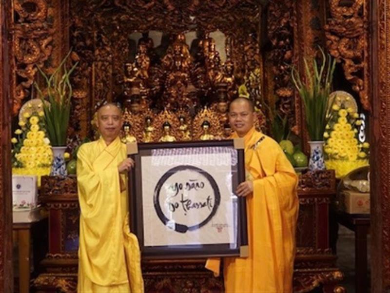 Học viên và Tăng ni Học viện Phật giáo Việt Nam tại Huế  tổ chức chuyến học tập thực tế tại miền Bắc