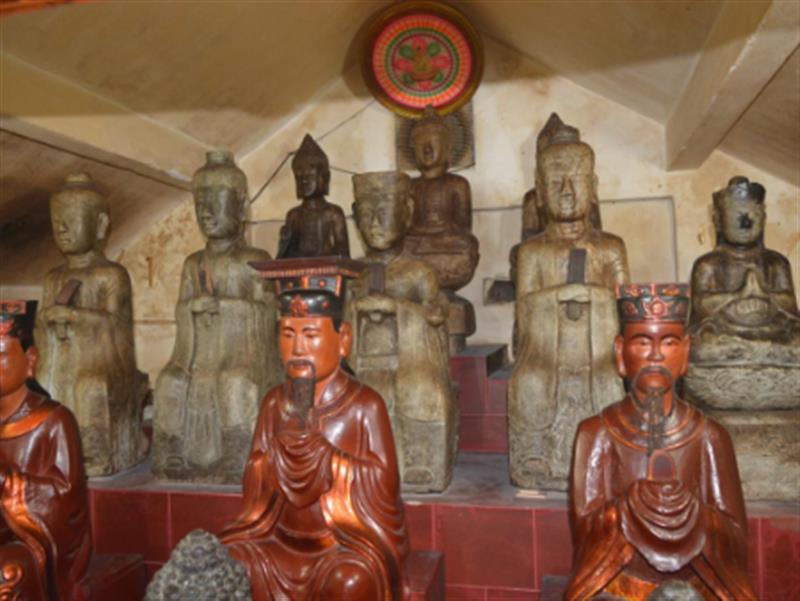 DI SẢN TƯỢNG ĐÁ THỜI MẠC Ở CHÙA HỘI (HỘI LINHTỰ) - GIÁ TRỊ ĐỘC BẢN GIỮA LÒNG HƯNG YÊN