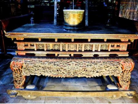 Hương án chùa Keo - Bảo vật quốc gia mang giá trị nghệ thuật sâu sắc