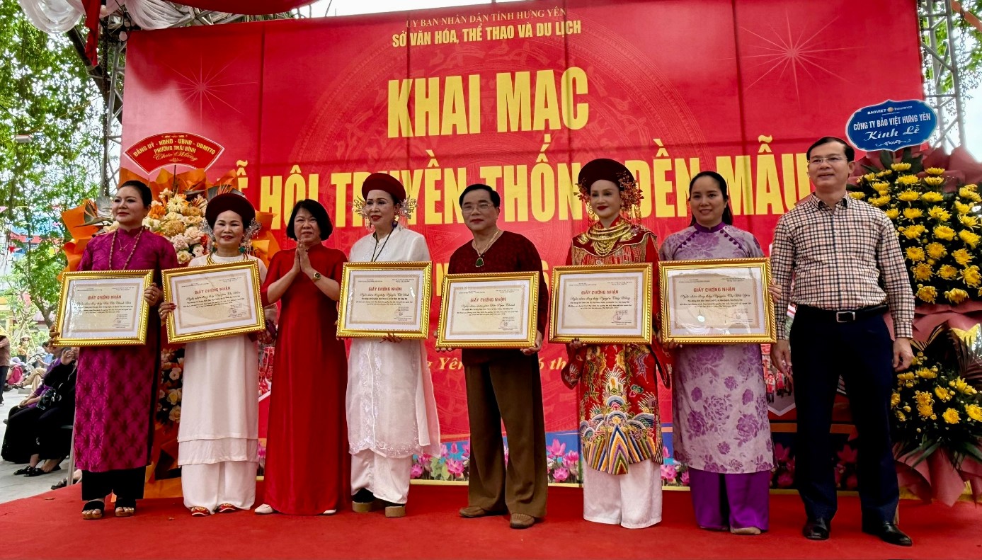 Tổ chức “Thực hành tín ngưỡng thờ Mẫu Tam phủ của người Việt” tại Lễ hội Văn hóa dân gian Phố Hiến năm 2026