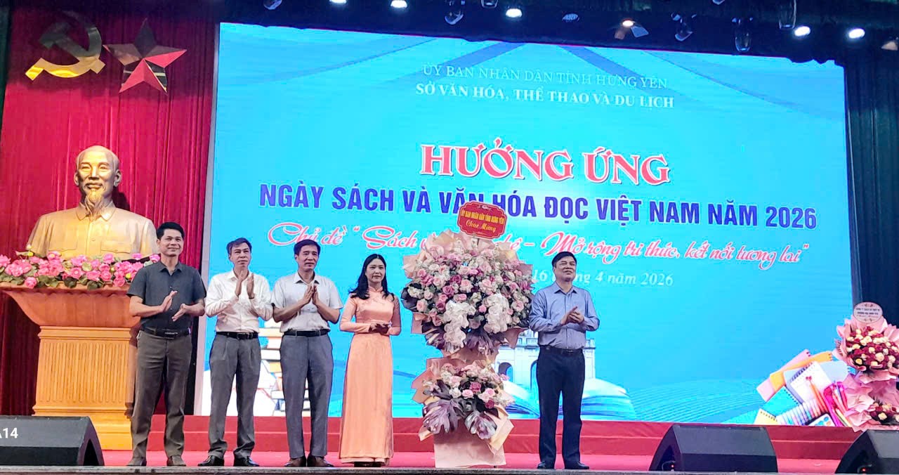 SỞ VĂN HÓA, THỂ THAO VÀ DU LỊCH TỔ CHỨC NGÀY SÁCH  VÀ VĂN HÓA ĐỌC VIỆT NAM NĂM 2026