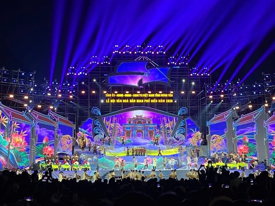 Khai mạc Lễ hội Văn hóa dân gian Phố Hiến năm 2026