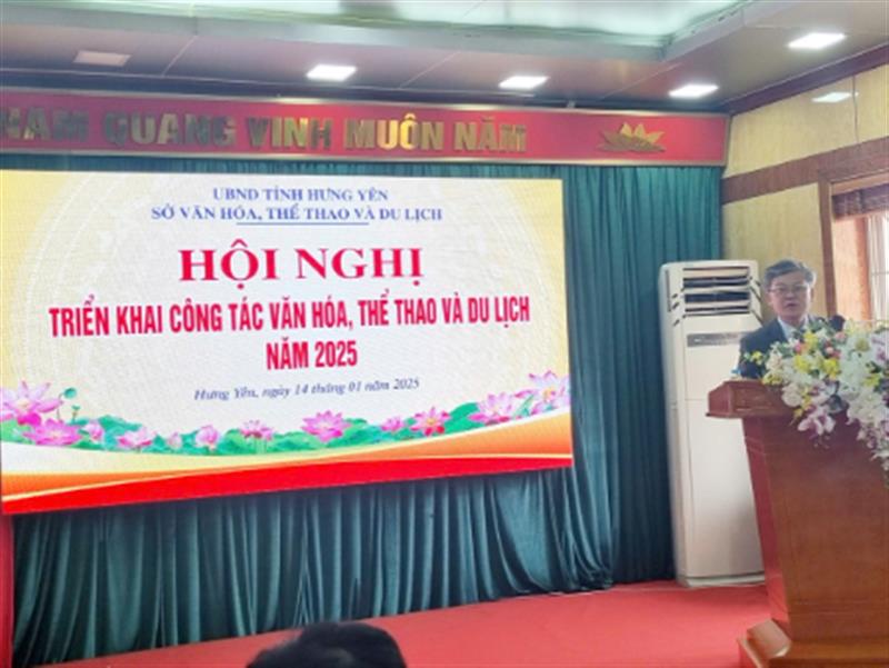 Hội nghị triển khai công tác văn hóa, thể thao và du lịch năm 2025