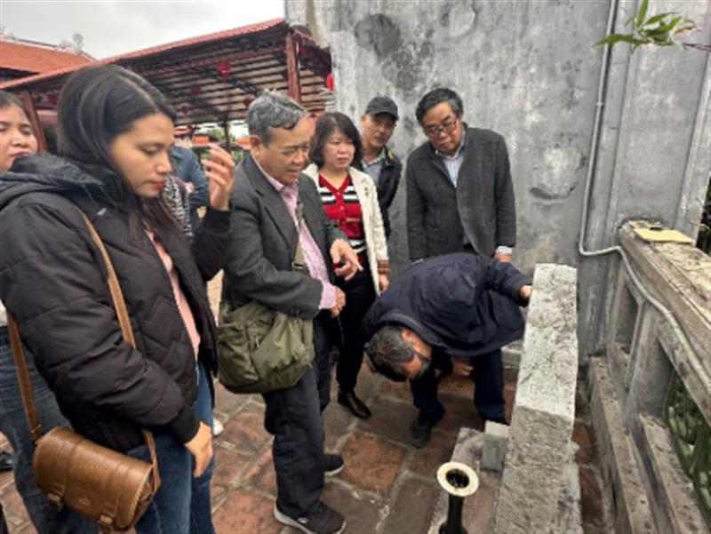 Hưng Yên đón đoàn chuyên gia về khảo sát, lựa chọn hiện vật  xây dựng hồ sơ đề nghị công nhận bảo vật quốc gia năm 2026