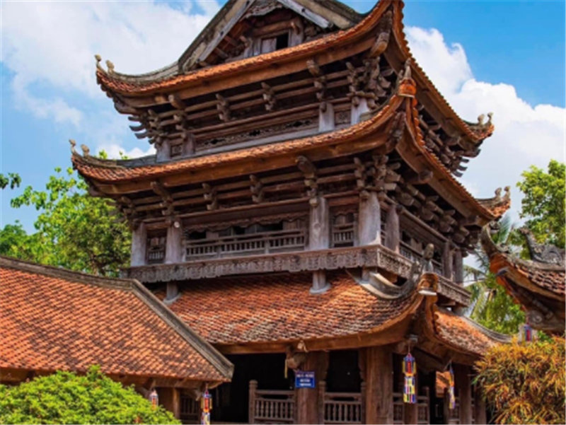 GÁC CHUÔNG CHÙA KEO  - KIỆT TÁC KIẾN TRÚC GỖ ĐỘC ĐÁO CỦA NGHỆ THUẬT KIẾN TRÚC CỔ VIỆT NAM