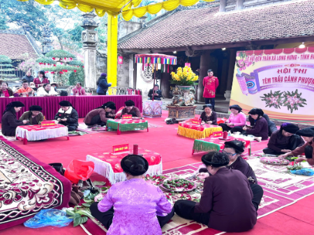 Tục ăn trầu trong Lễ hội Đền Trần - Dấu ấn văn hóa  và chiều sâu nhân văn